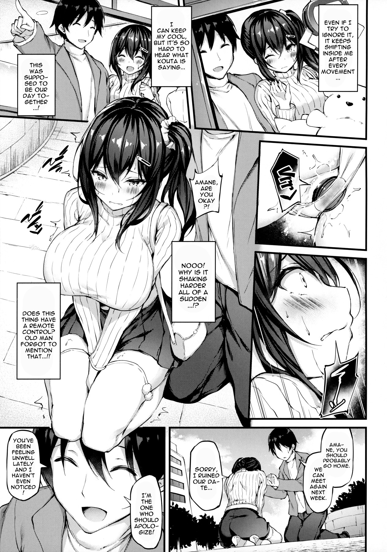 Hentai Manga Comic-The Reason My Girlfriend Wears a Two-Piece Track Uniform - Of Her Own Free Will She's Getting Fucked By A Middle Aged Man-Read-14